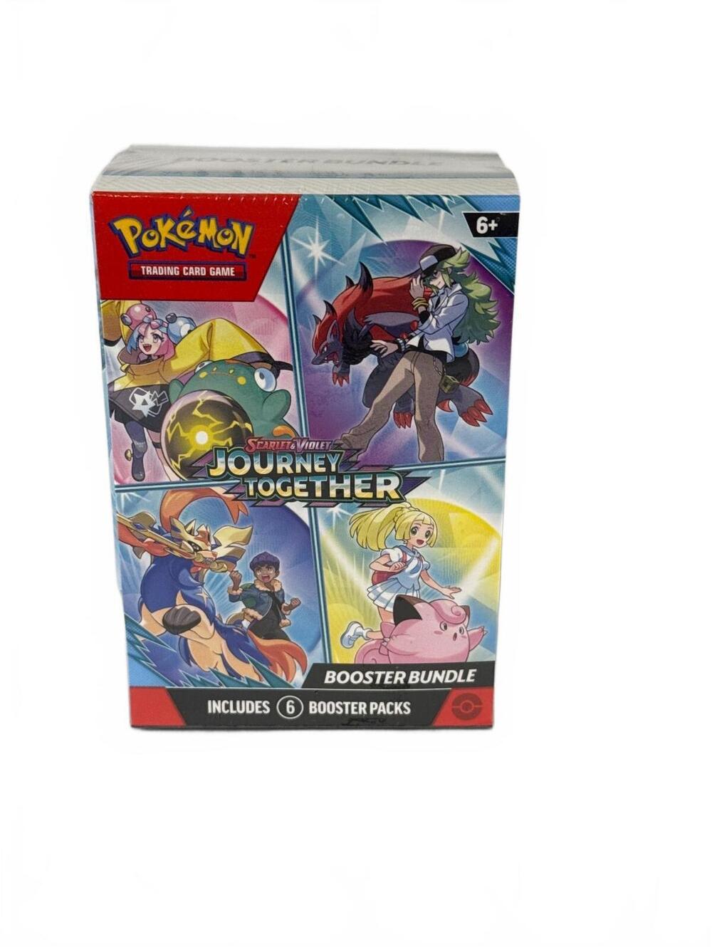Pokemon TCG Scarlet & Violet Journey Together Booster Bundle - 6 Booster Packs